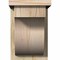 Ekena Millwork Del Monte Rough Sawn Corbel w/Backplate, Douglas Fir, 8"W x 12"D x 12"H COR08X12X12DEL01RDF - alternate 3
